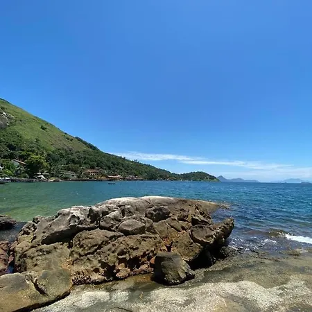 Angra Dos Reis - Casa Pe Na Areia Na Praia De Fora - Ponta Leste Exterior photo